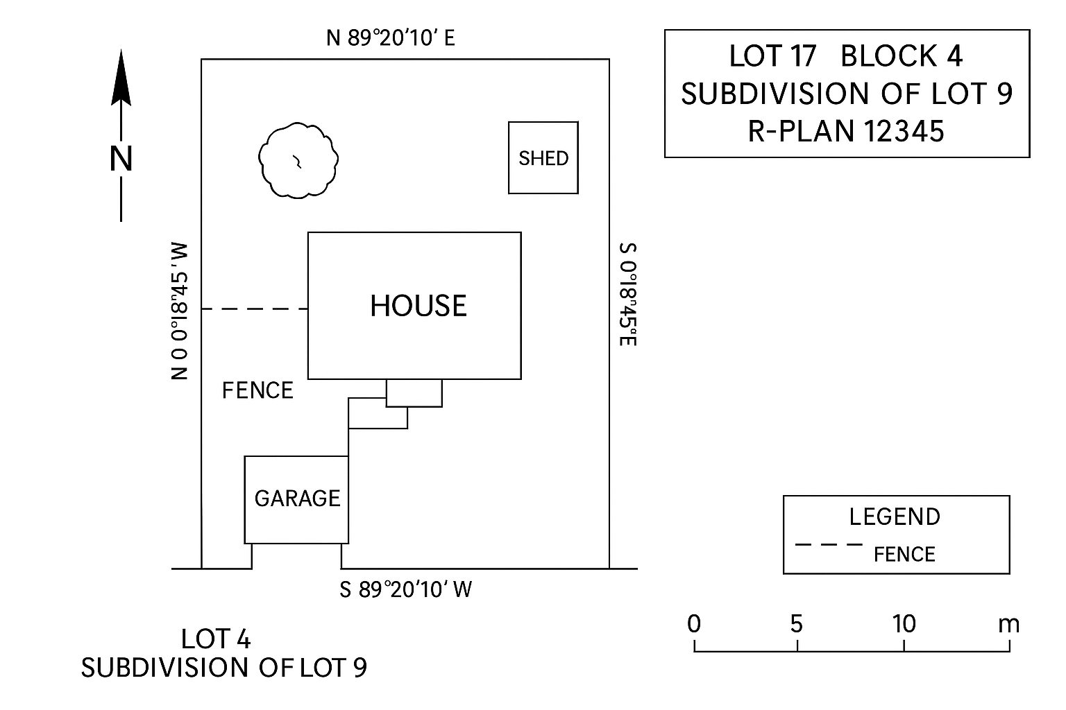 SRPRR aerial survey example with Ref Plan
