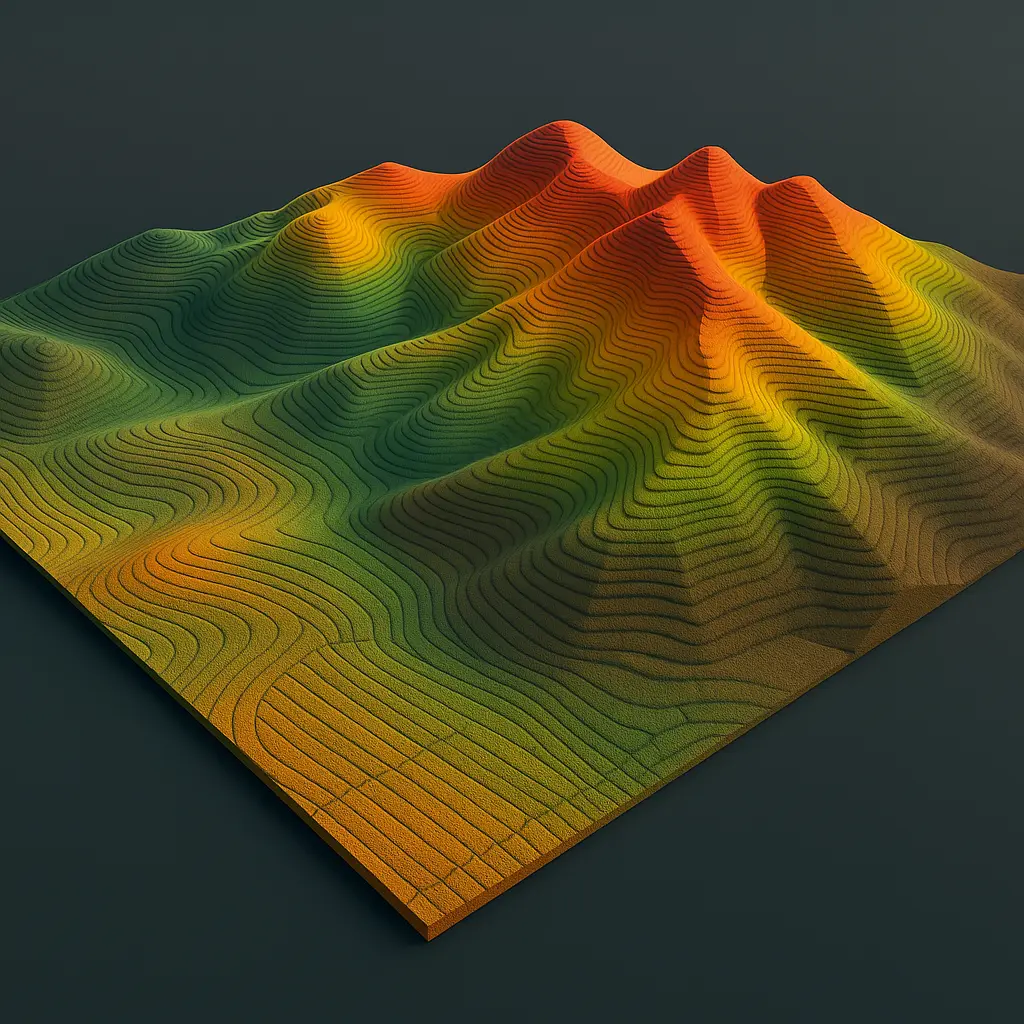 3D surface model