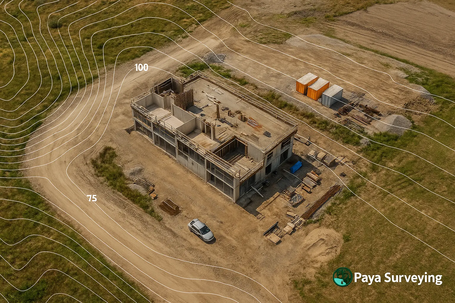 Construction monitoring by drone