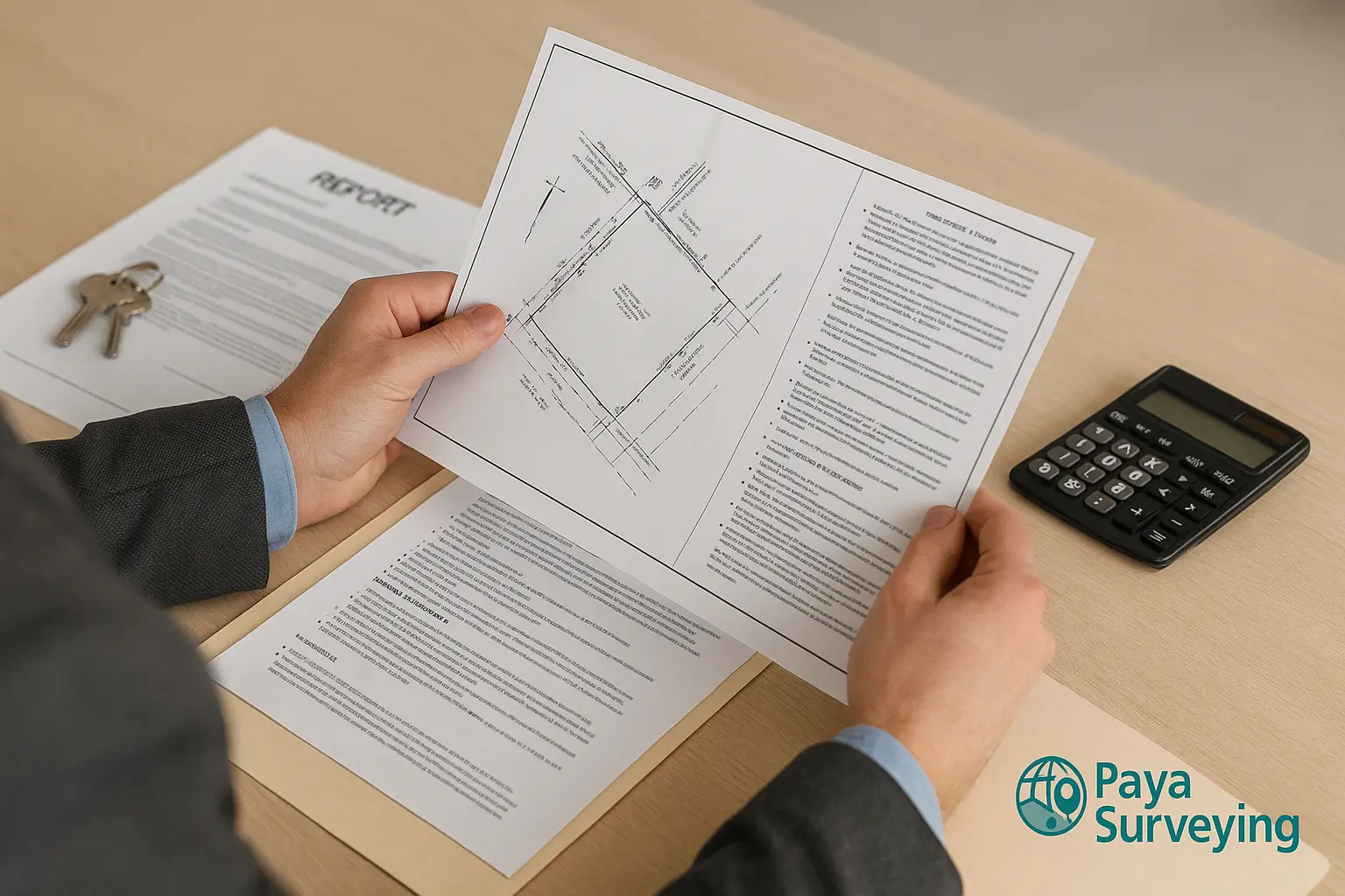 Property survey analysis in progress