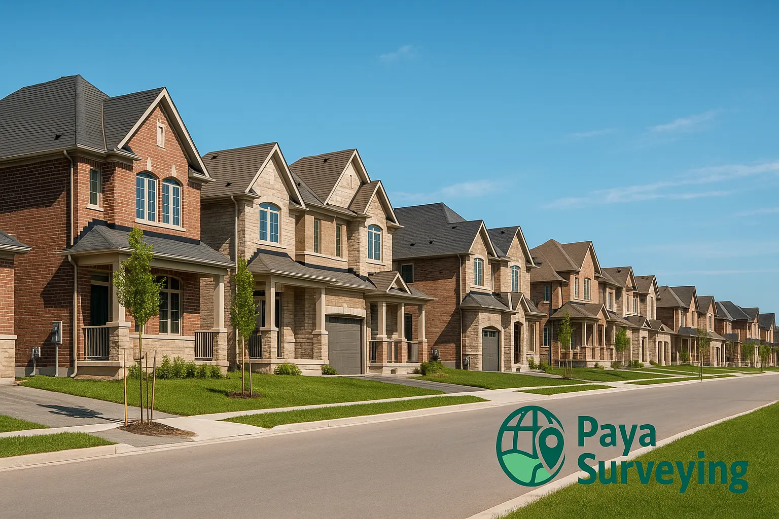 Residential project streetscape