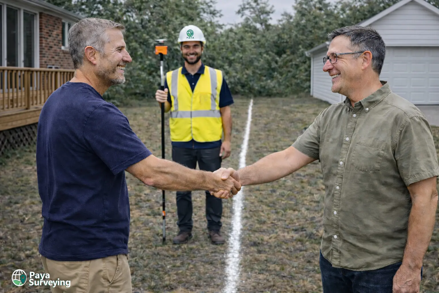 Property survey Toronto before building a fence to confirm lot lines
