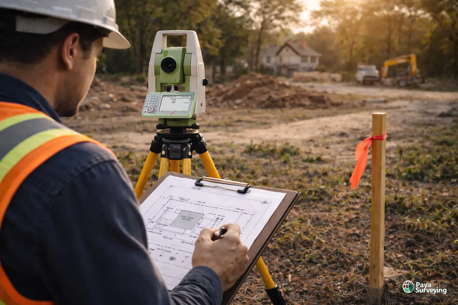 boundary survey Toronto property line plan