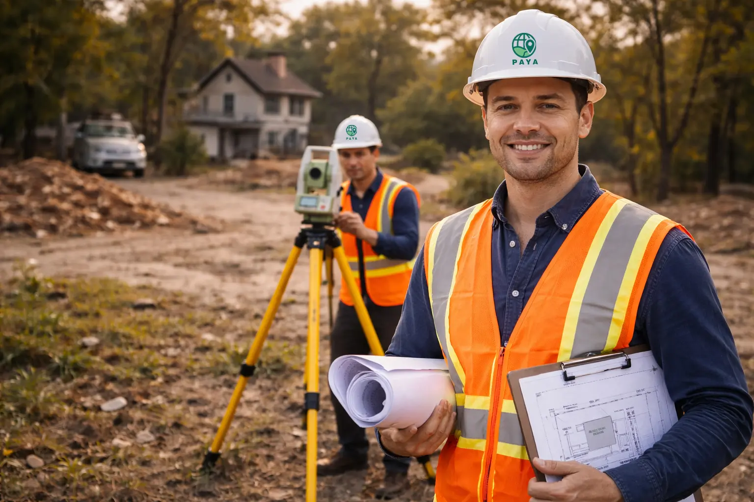 Surveyors at work in Toronto