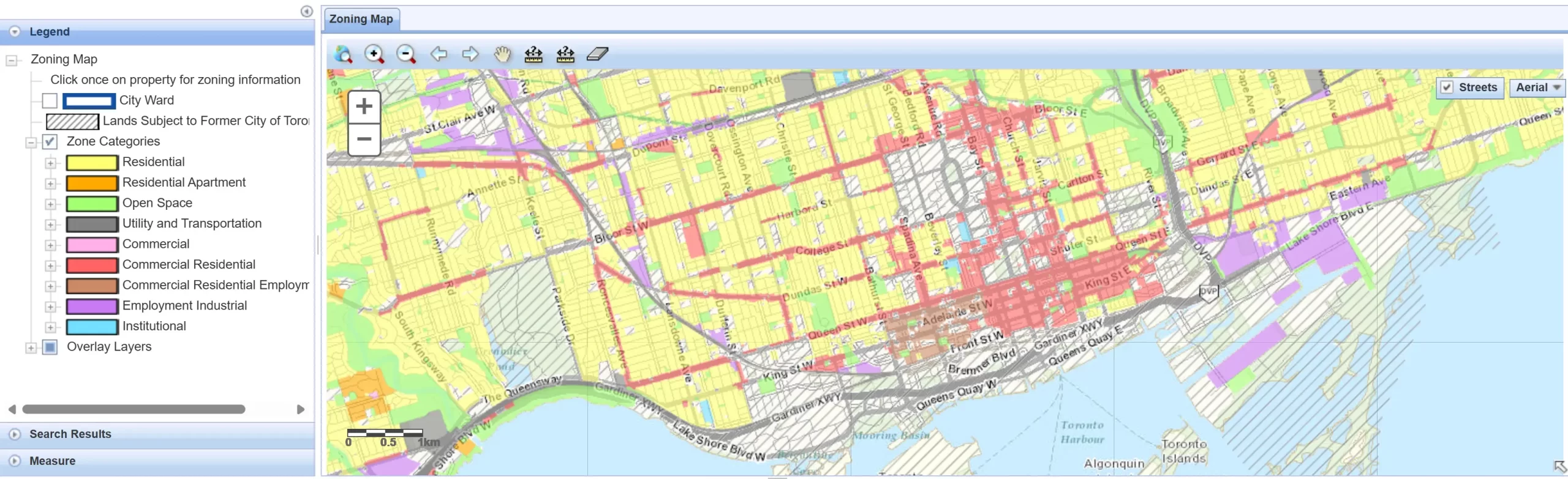 Toronto zoning by-law 569-2013 resource map preview